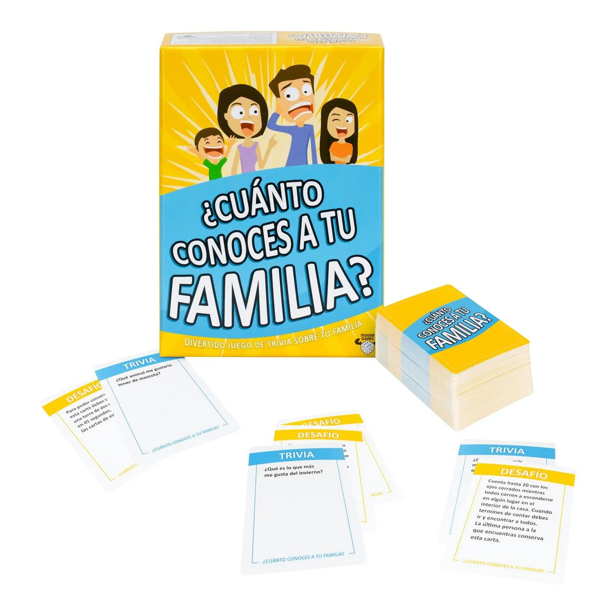 Juego de mesa cuanto conoces a tu familia