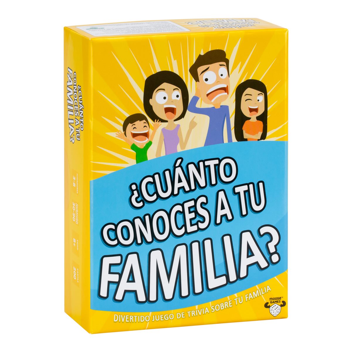 Juego de mesa cuanto conoces a tu familia