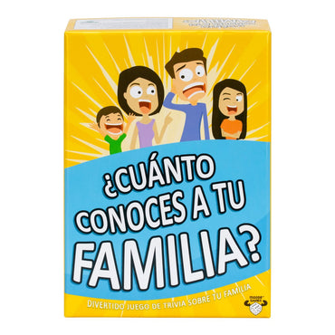 Juego de mesa cuanto conoces a tu familia