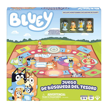 Juego busqueda del tesoro Bluey