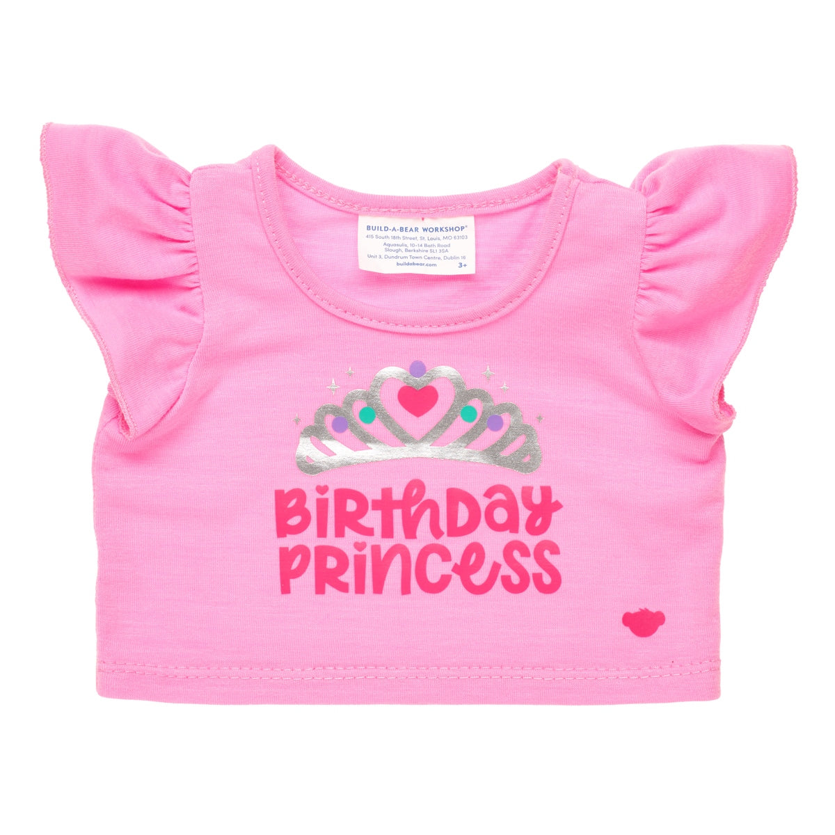 Polera Princesa Cumpleañera Build-A-Bear