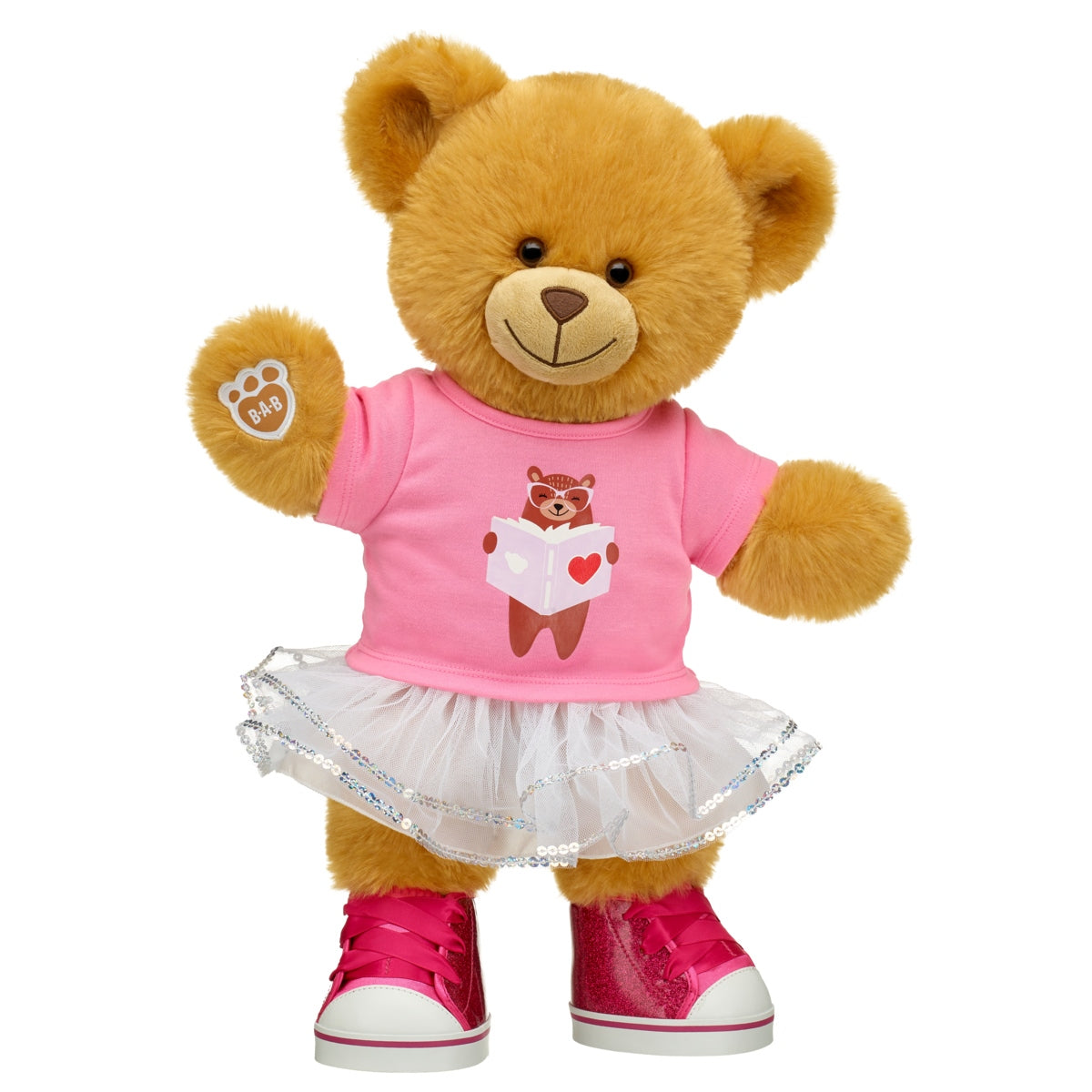 Zapatilla Fucsia Build-A-Bear