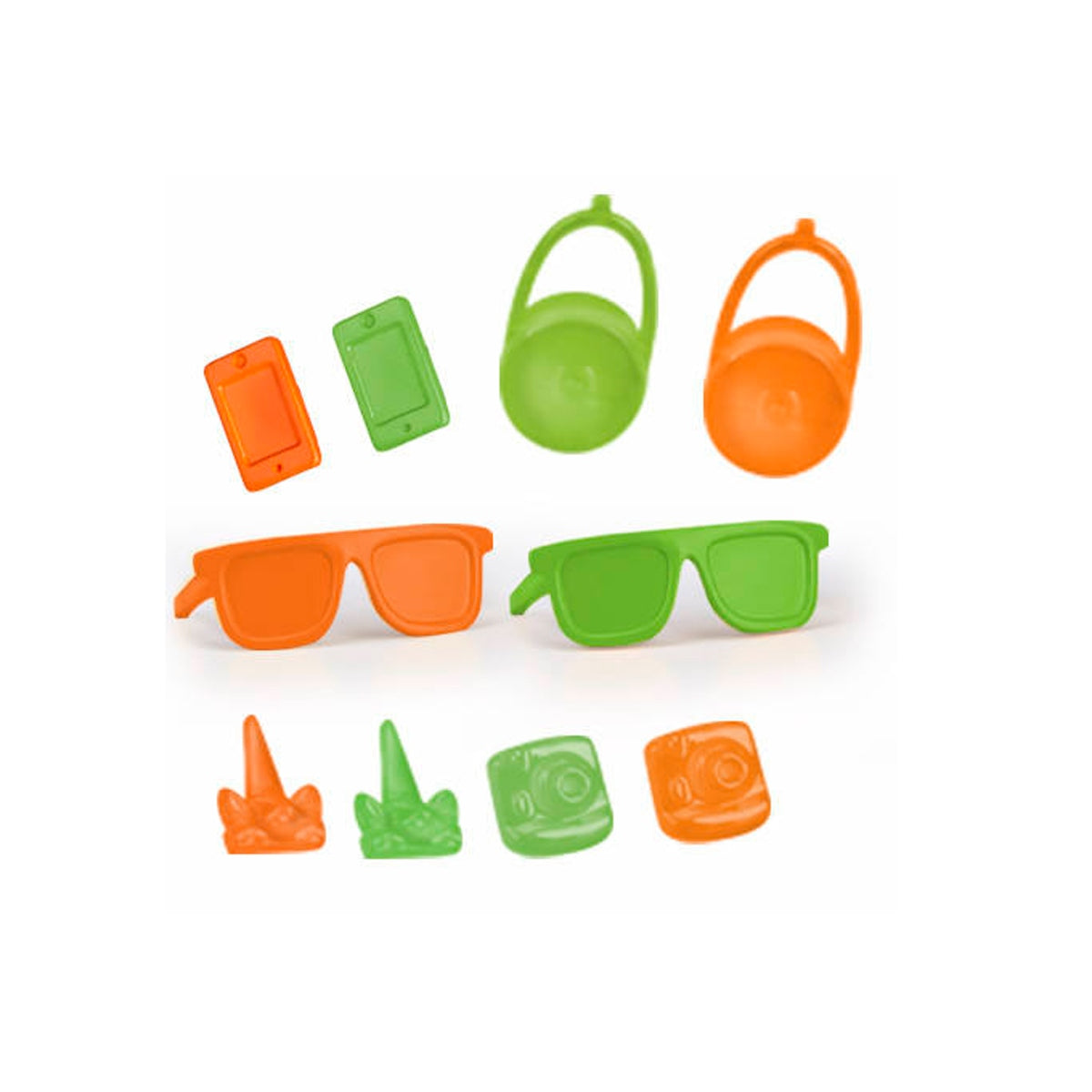 Pack 2 Muñecas Mejores Amigas Pinypon - Cabello Amarillo Y Cabello Rosado