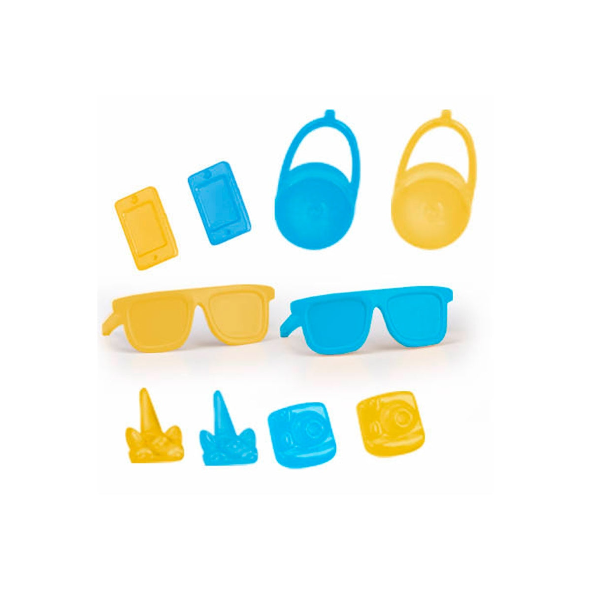 Pack 2 Muñecas Mejores Amigas Pinypon - Cabello Negro Y Cabello Rosado