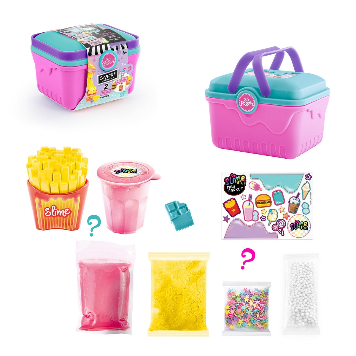 Mini Market - Cajita Para Hacer Slime Categoría: Masas Tipo producto: Arcilla y pasta para modelar