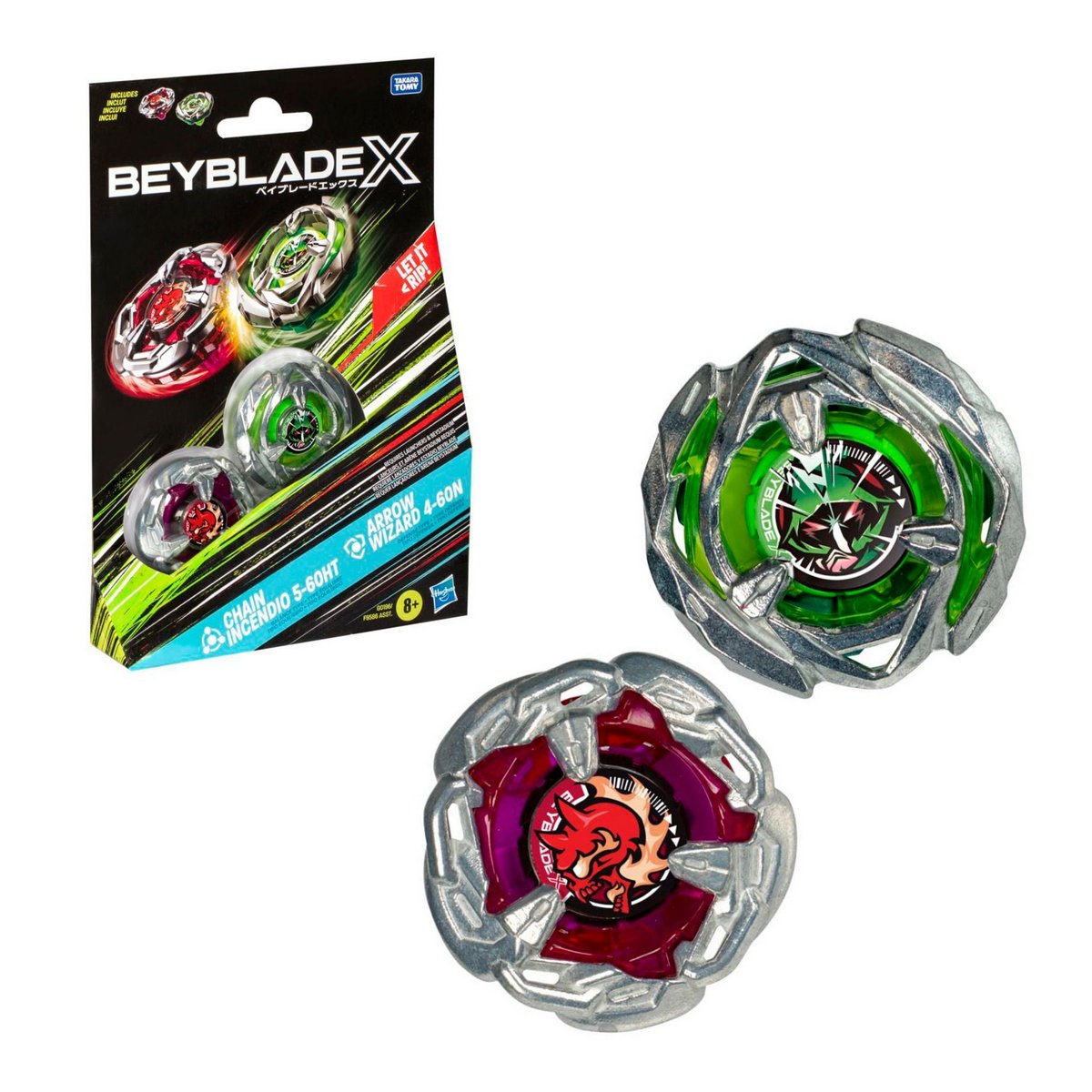Beyblade X Chain Incendio Arrow Wizard