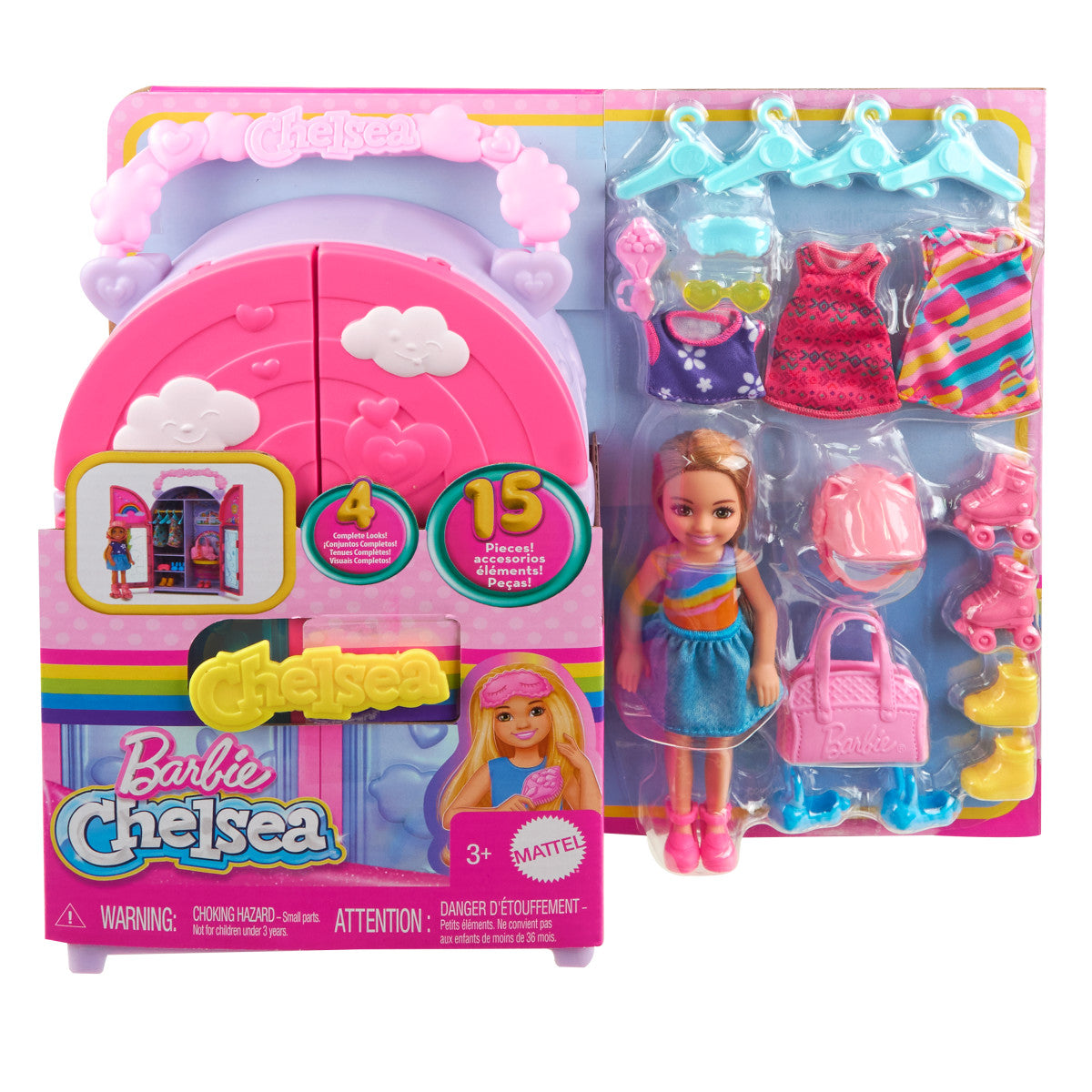 Barbie Set De Juego Clóset De Chelsea Para Niñas