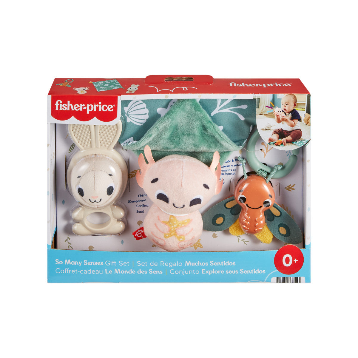 Fisher-Price Juguete Para Bebés Set Regalos Muchos Sentidos