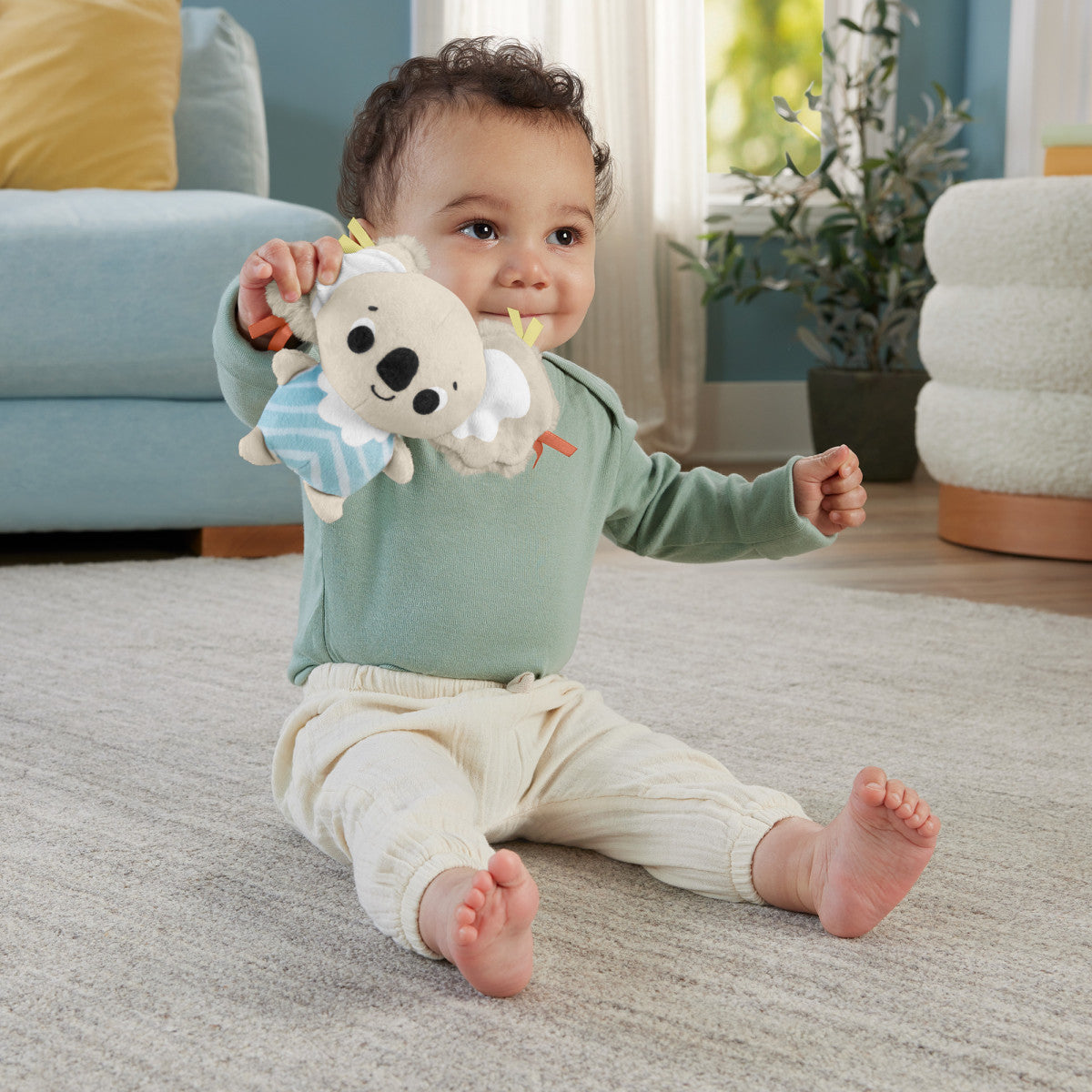 Fisher-Price Baby Gimnasio Para Bebés Primeros Sentidos