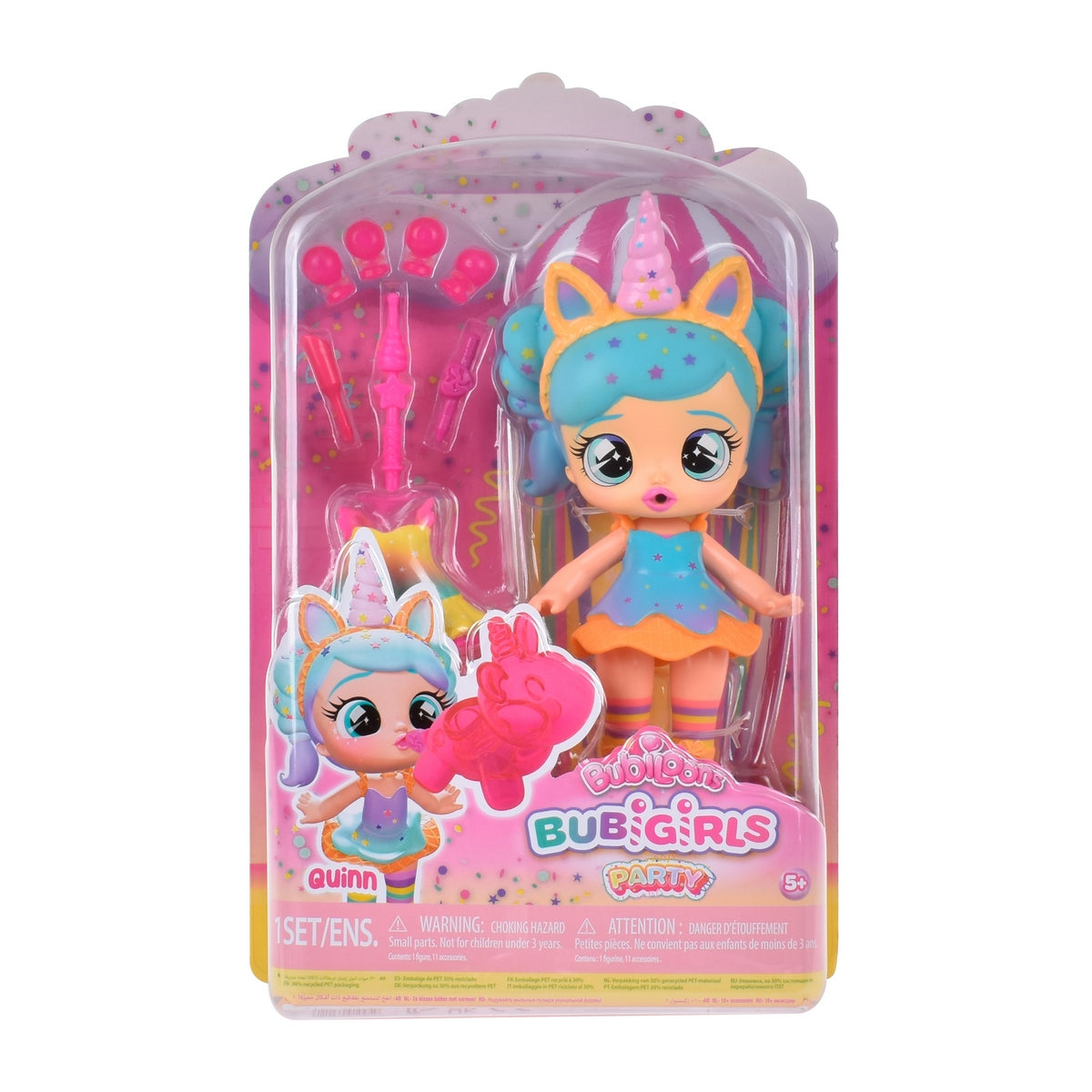 Muñeca Bubiloons Con Globos Y Accesorios - Quinn