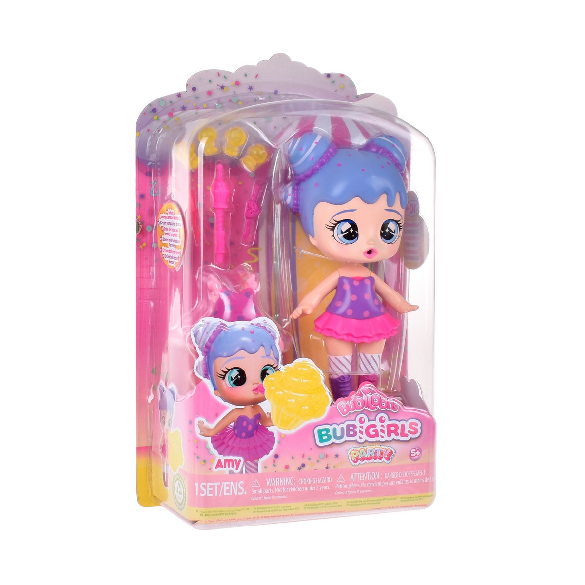 Muñeca Bubiloons Con Globos Y Accesorios - Amy