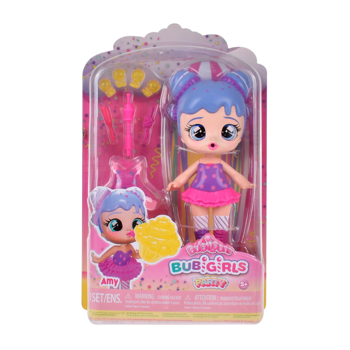 Muñeca Bubiloons Con Globos Y Accesorios - Amy