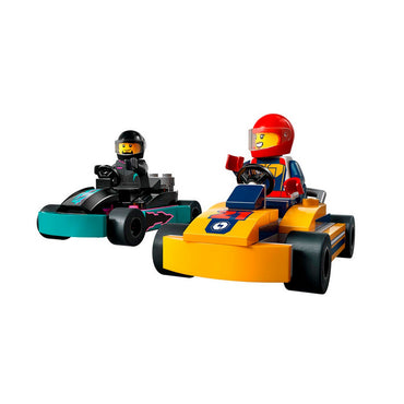 Lego City Go-Karts Y Pilotos De Carreras