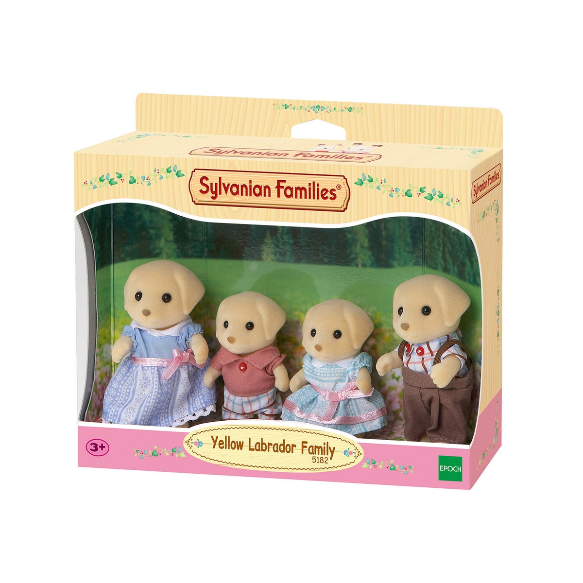 Familia Perro Labrador Sylvanian Families