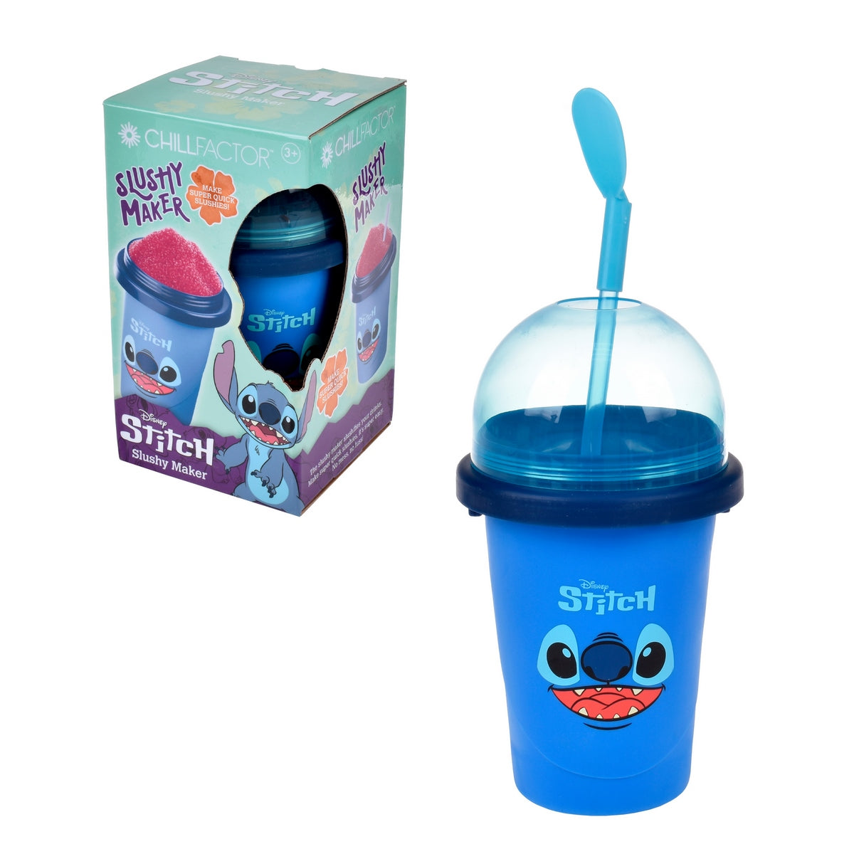 Vaso Para Hacer Granizados Chillfactor Disney - Celeste Categoría: Juegos de comida Tipo producto: Regalos
