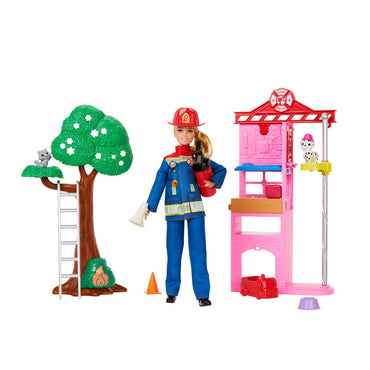 Barbie Profesiones Bombera Al Rescate Mattel