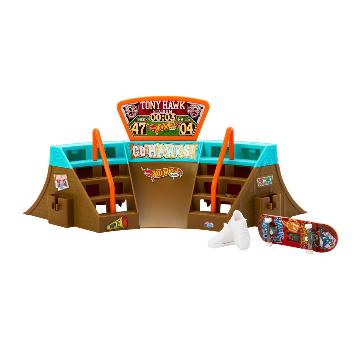 Hot Wheels Skate Pistas De Skate - Skatepark De Tony Hawk
