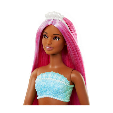 Barbie Fantasia Muñeca Sirenas Con Cabello De Colores - Cabello Magenta