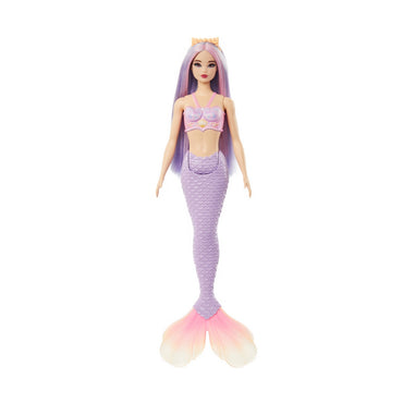 Barbie Fantasia Muñeca Sirenas Con Cabello De Colores - Cabello Violeta