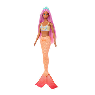 Barbie Fantasia Muñeca Sirenas Con Cabello De Colores - Cabello Rosa