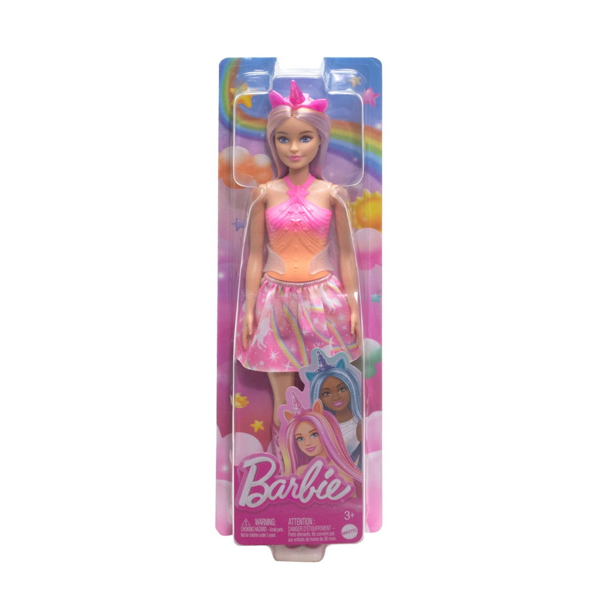 Barbie Fantasia A Muñeca Unicornio Faldas De Ensueño - Falda Rosa Unicornio