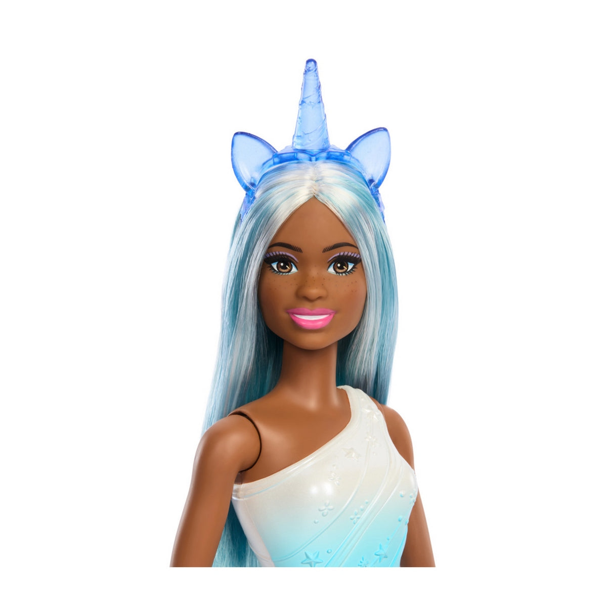 Barbie Fantasia A Muñeca Unicornio Faldas De Ensueño - Falda Celeste Unicornio