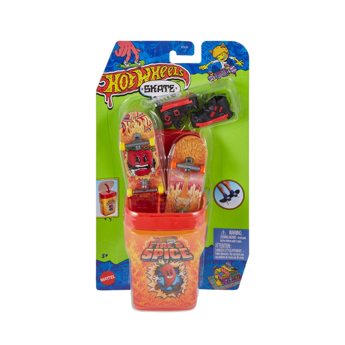 Hot Wheels Paquete De Chicles - Fire Y Spice