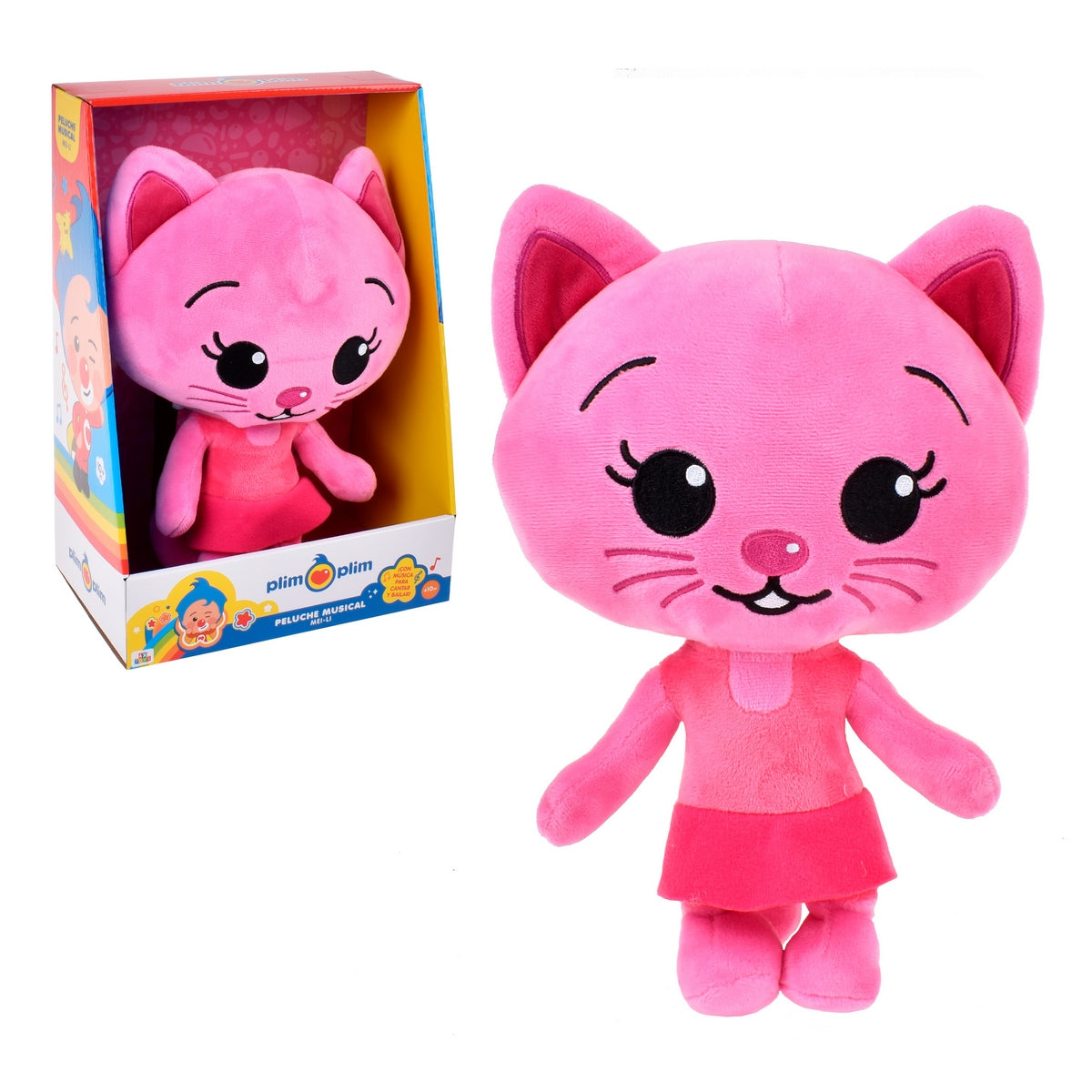 Peluche Con Sonido 30 Cms Plim Plim - Mei-Li