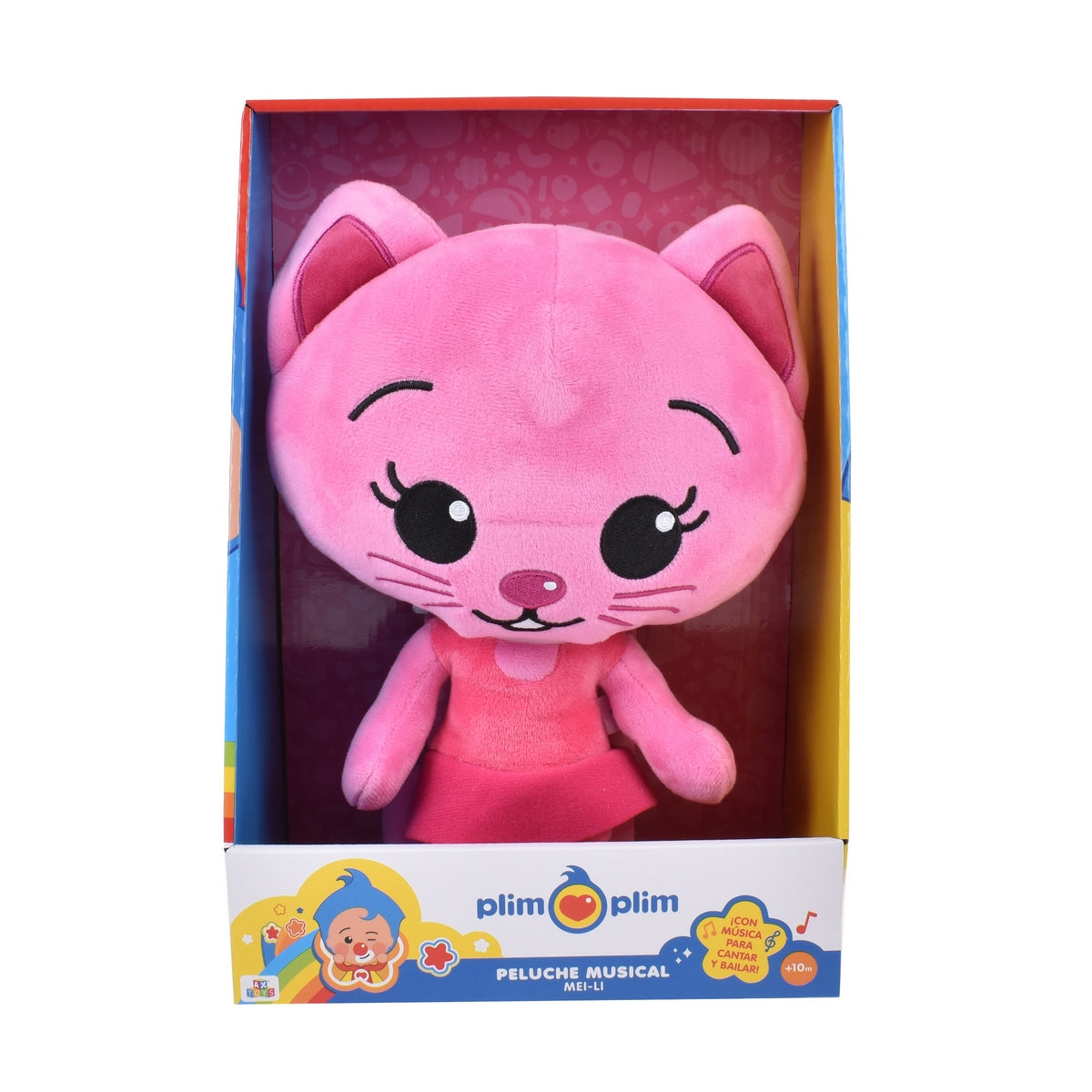 Peluche Con Sonido 30 Cms Plim Plim - Mei-Li