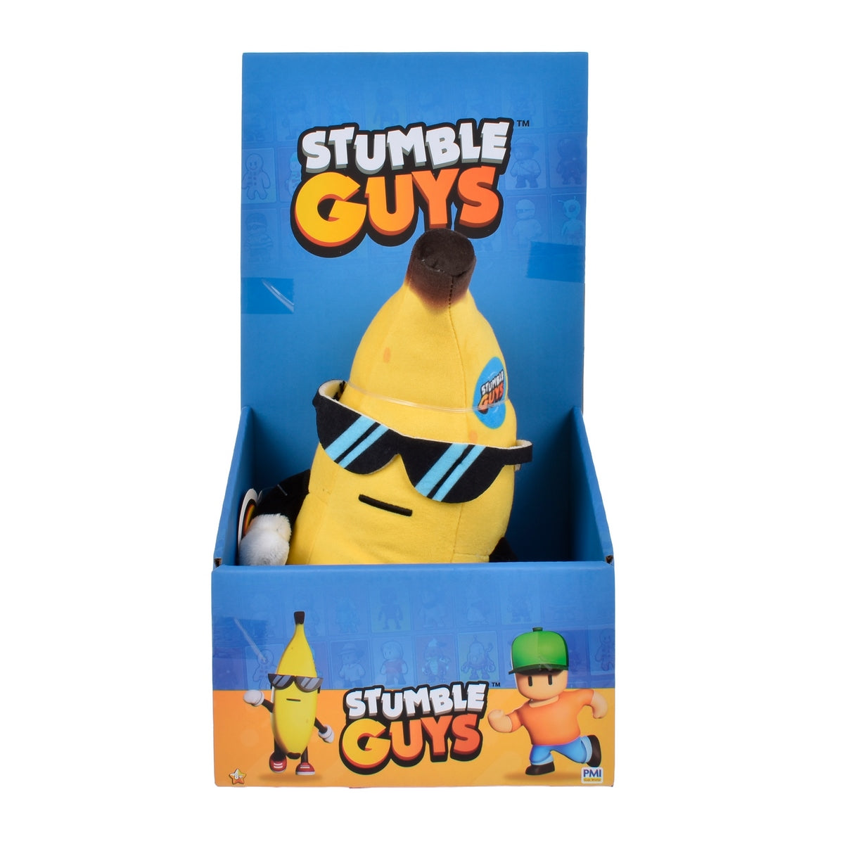 Peluche 30 Cms Electronico Stumble Guys - Banana Guy