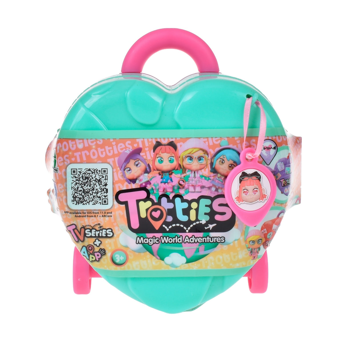 Maleta Corazon Con Muñeca Y Accesorios Mini Trotties - Calipso