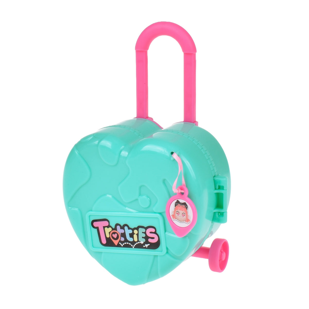 Maleta Corazon Con Muñeca Y Accesorios Mini Trotties - Calipso