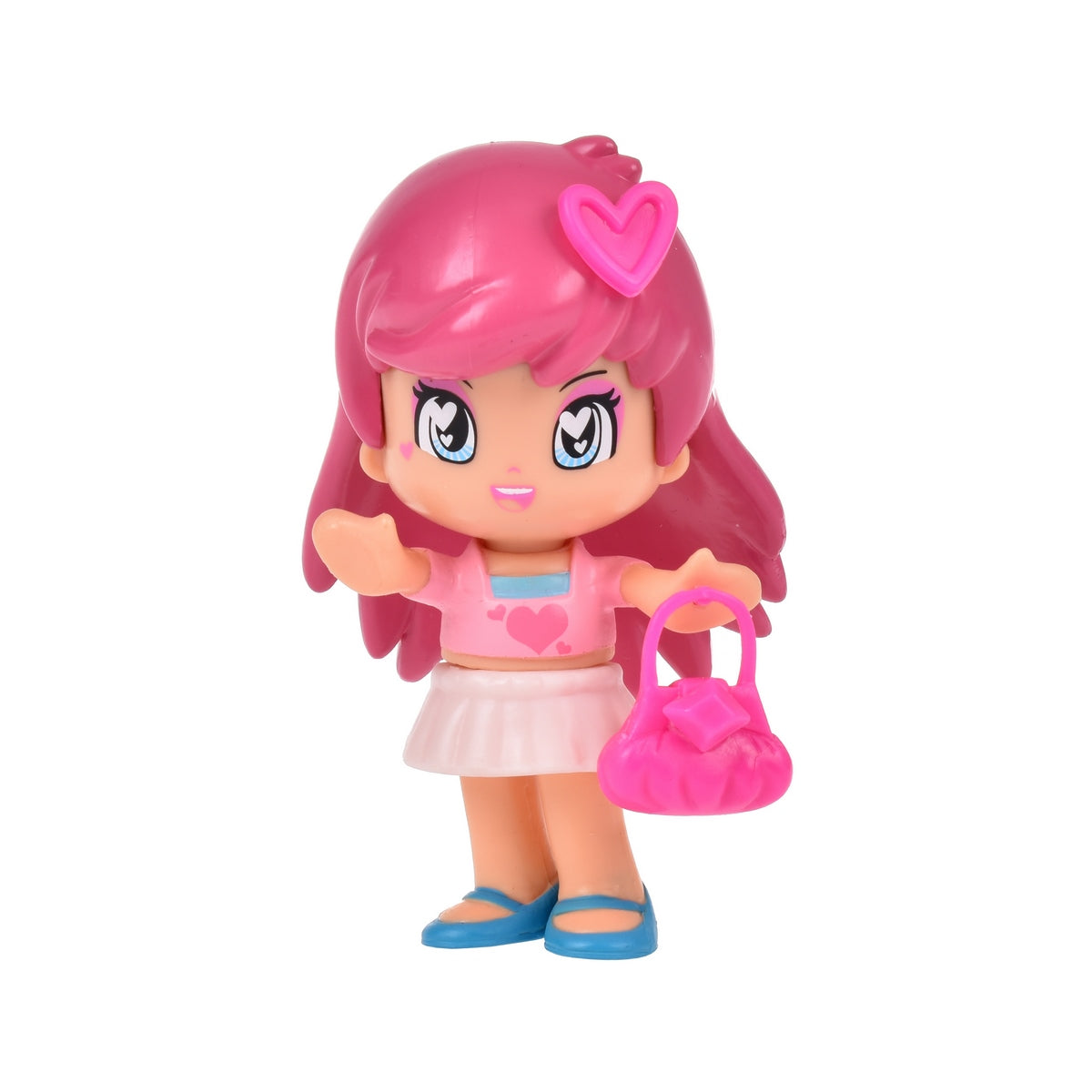 Muñeca Tematica Emocional Con Doble Cara Y Accesorios De Pinypon - Cabello Rosado