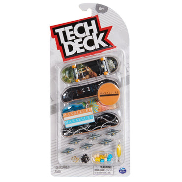 Tech Deck Pack De 4 - Maxallure