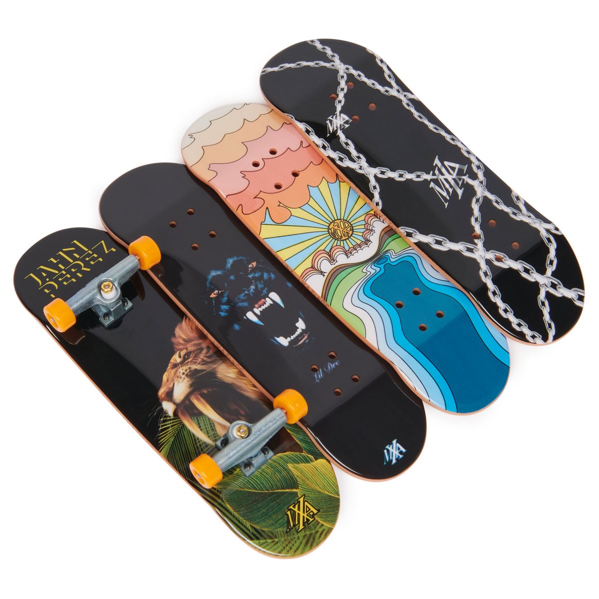 Tech Deck Pack De 4 - Maxallure