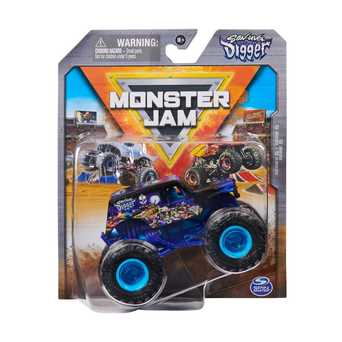 Monster Jam Vehiculo Metalico 1:64 - Soldier Fortune