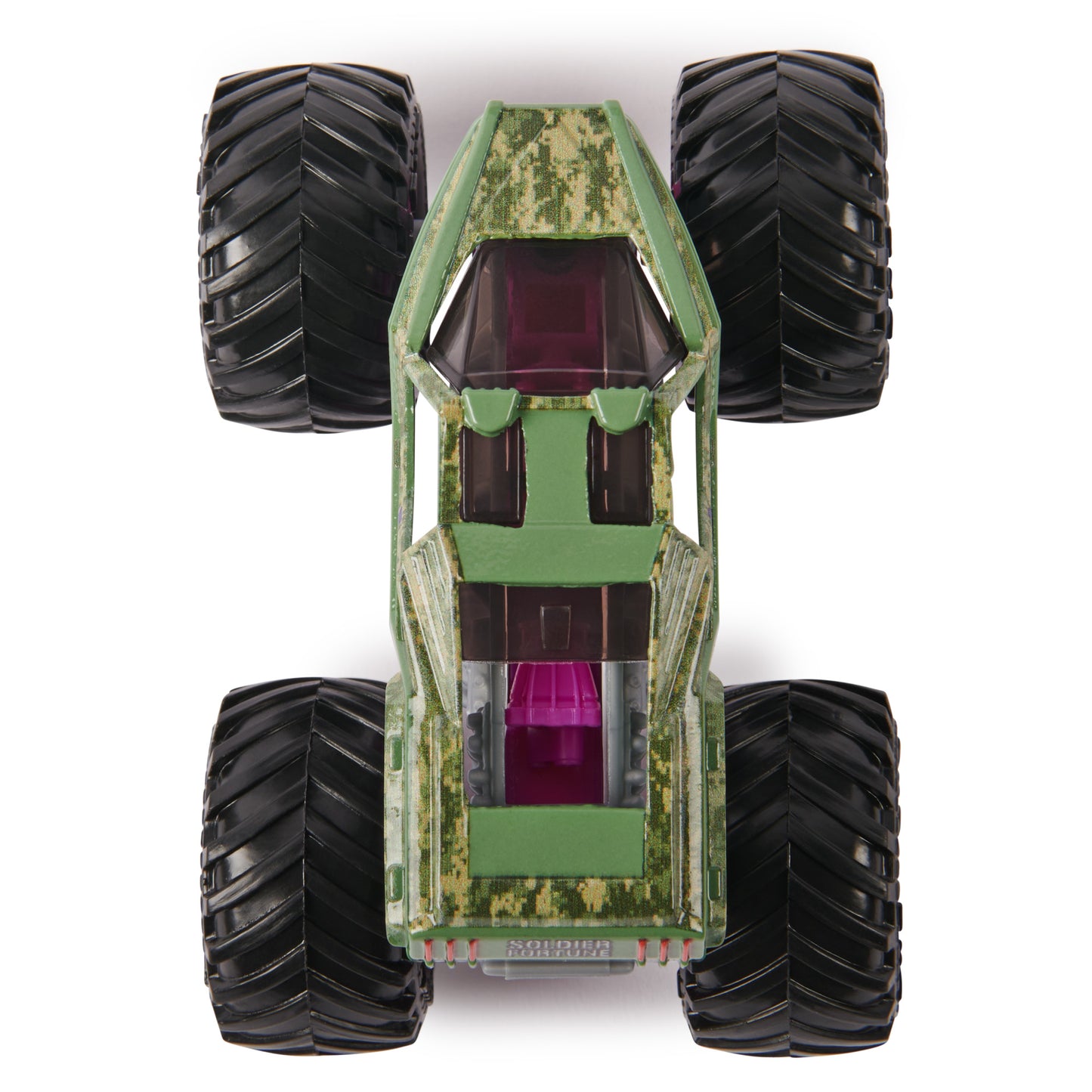 Monster Jam Vehículo Metalico 1:64 - Soldier Fortune