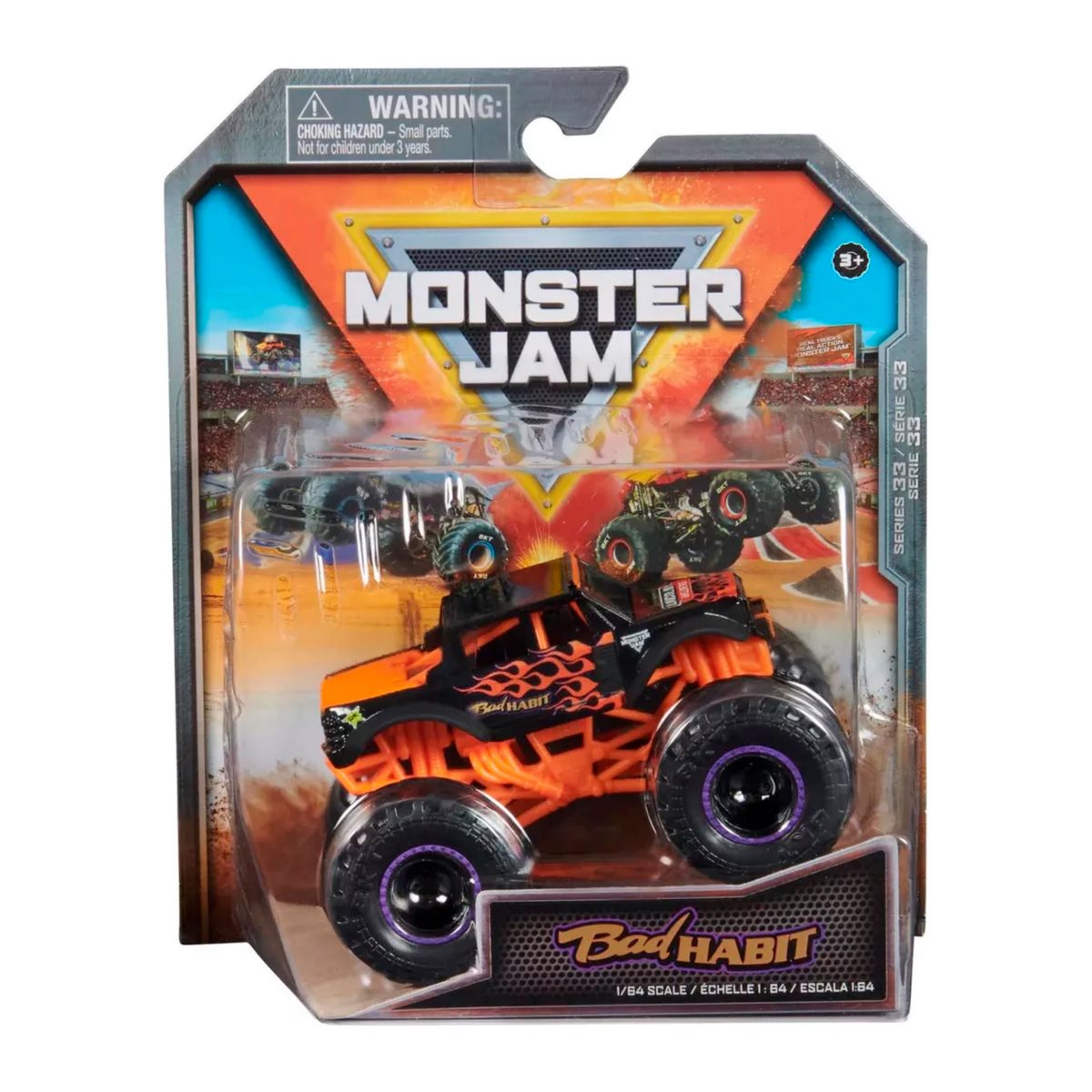 Monster Jam Vehiculo Metalico 1:64 - Earth Shaker