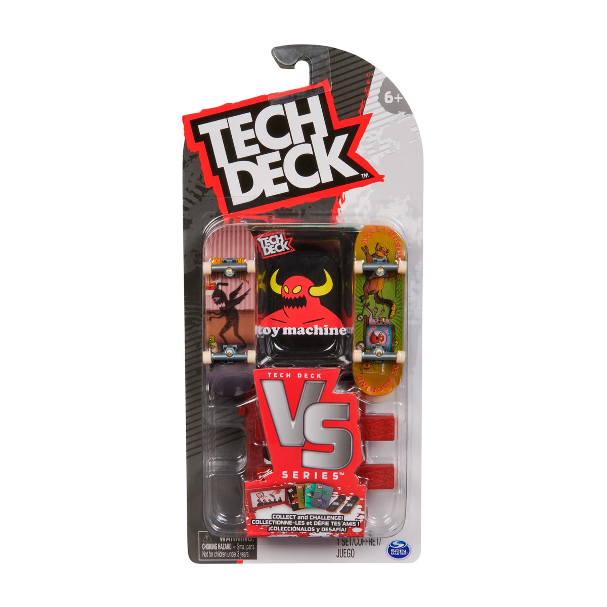 Tech Deck Versus 2 Skates Y Accesorios - Toy Machine