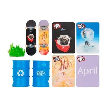 Tech Deck Versus 2 Skates Y Accesorios - April