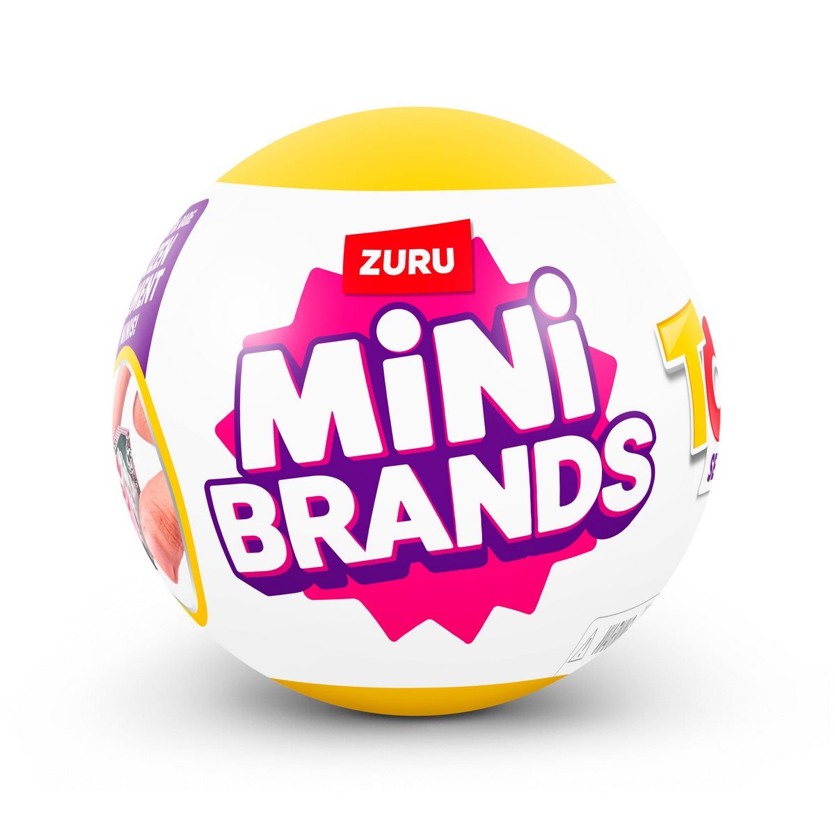 Bola Mini Toys Con 5 Sorpresas De Zuru Serie 3