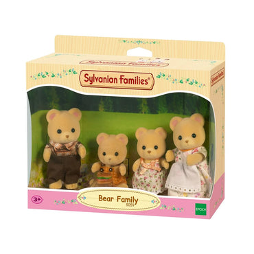Familia Oso Pardo Sylvanian Families