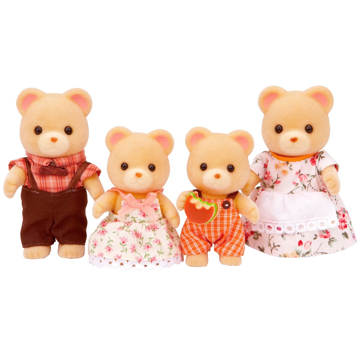 Familia Oso Pardo Sylvanian Families