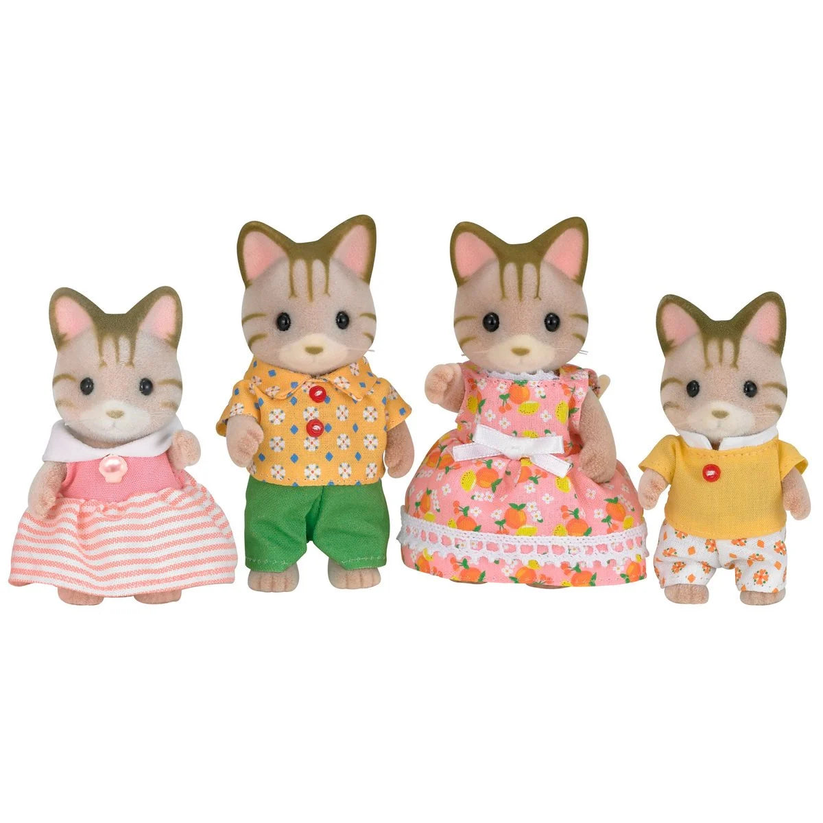 Familia Gato De Rayas Sylvanian Families