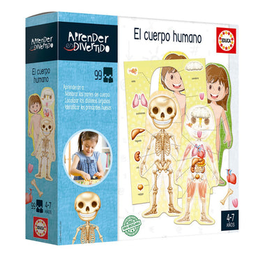 Juego Aprendo El Cuerpo Humano Educa