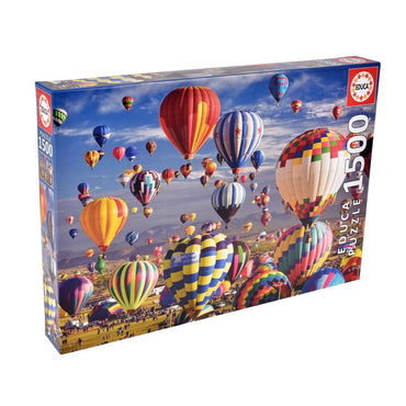 Puzzle 1500 Piezas Globos Aerostaticos Educa
