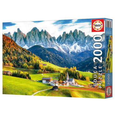 Puzzle 2000 Otoño En Las Dolomitas Educa