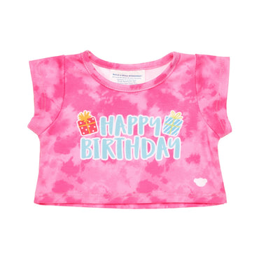 Polera Cumple Rosa Td Build-A-Bear