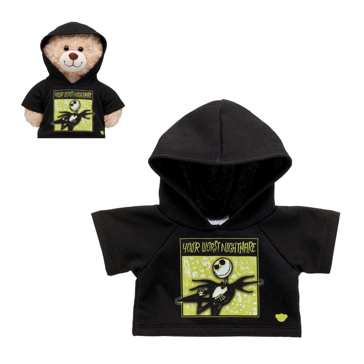 Poleron Negro Nightmare Before Christmas 24 Build-A-Bear