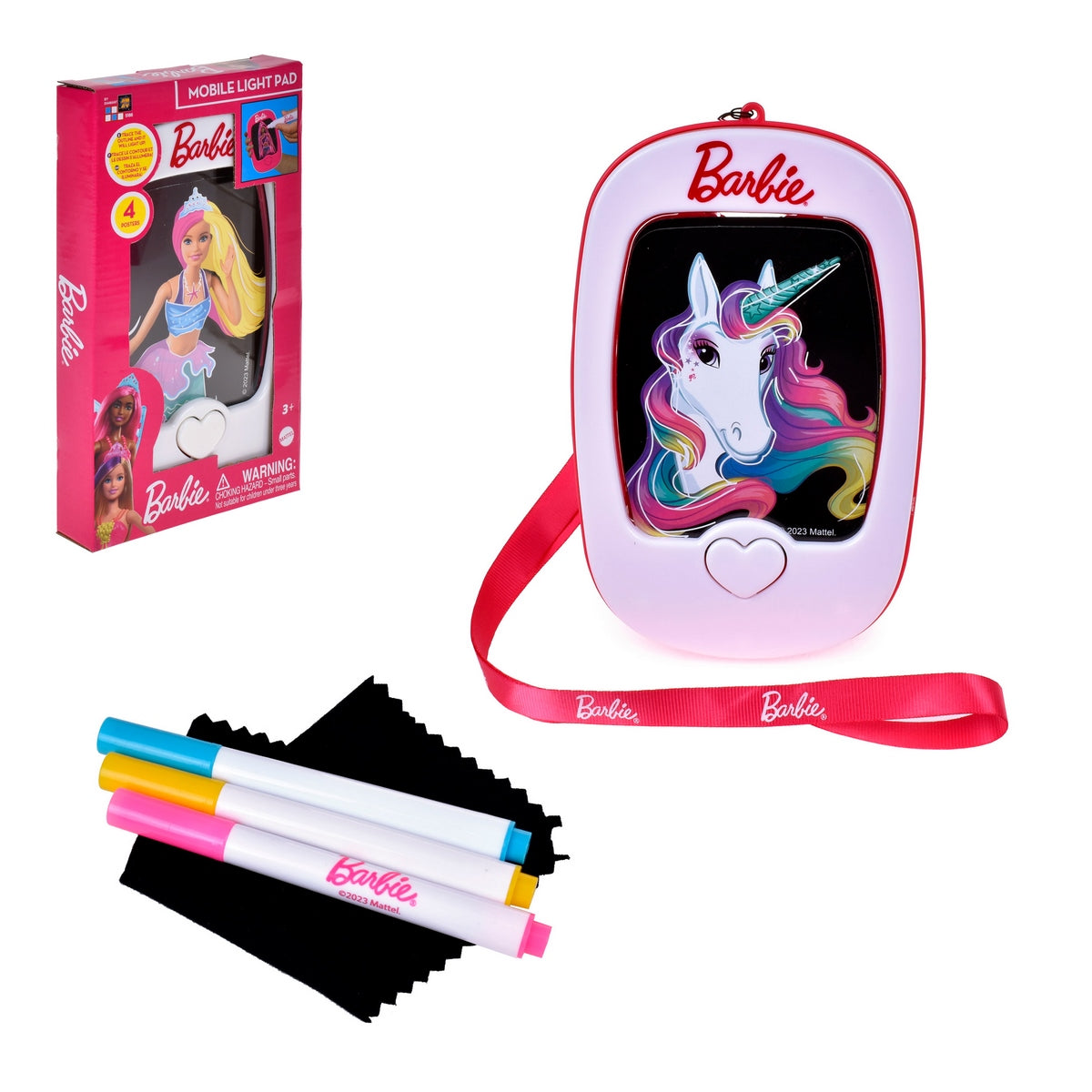 Tablet Luminosa Barbie - Blanca Categoría: Juguetes didácticos y otros Tipo producto: Juegos electrónicos portátiles